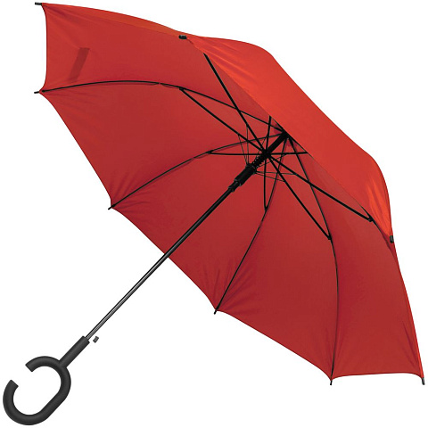 Зонт-трость Charme, красный - рис 2.