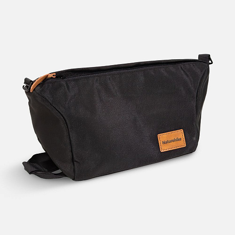 Косметичка дорожная XS01, черная - рис 3.