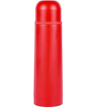 Термос Relaxika 101 (0,5 литра), красный (без лого)