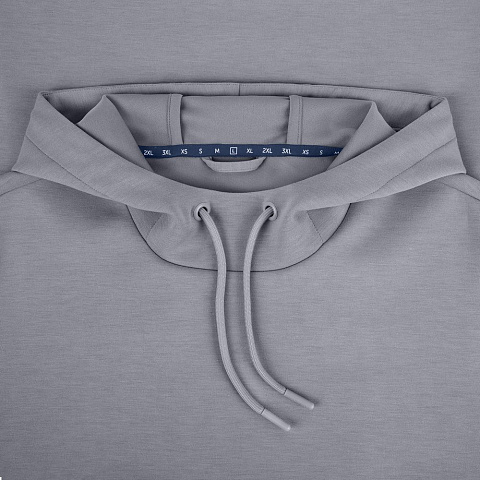 Худи унисекс Begi, серое - рис 5.