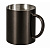 Стальная кружка с двойными стенками Altai, gun metal - миниатюра - рис 2.
