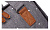 KAUKKO Модный вариативный рюкзак (малиновый) - миниатюра - рис 5.