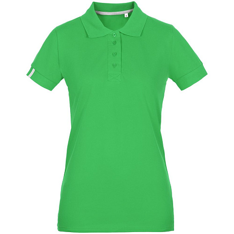 Рубашка поло женская Virma Premium Lady, зеленое яблоко - рис 2.