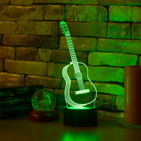 3D лампа Гитара - рис 3.