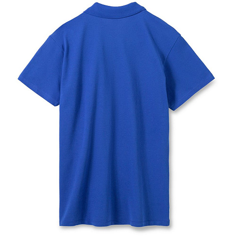 Рубашка поло мужская Summer 170, ярко-синяя (royal) - рис 3.