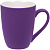 Кружка Good Morning с покрытием софт-тач, фиолетовая - миниатюра