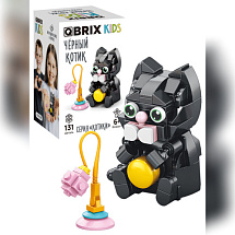 Конструктор KIDS серия "Котики" Чёрный котик
