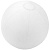 Надувной пляжный мяч Tenerife, белый - миниатюра