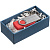 Коробка для флешки Minne, синяя - миниатюра - рис 4.