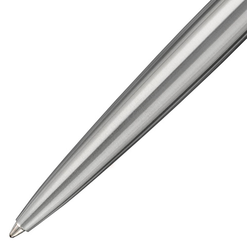 Ручка шариковая Parker Jotter XL Monochrome Grey, серебристая - рис 3.