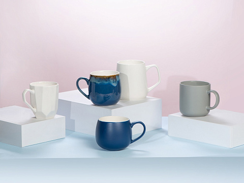 Кружка с гранями Amery, 310мл, белый глянцевый - рис 4.