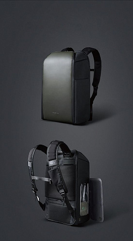 Рюкзак FlipPack, черный с зеленым - рис 17.