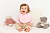 Футболка детская с длинным рукавом Baby Prime, розовая с молочно-белым - миниатюра - рис 4.
