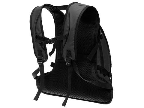 Рюкзак TORBER Mobi, черный, полиэстер 900D с PU покрытием, 45 х 32 х 20 см - рис 3.