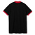 Рубашка поло Prince 190, черная с красным - миниатюра - рис 3.