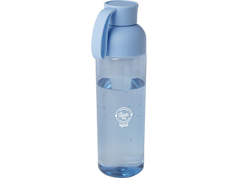 Illuminate бутылка для воды из переработанного PET-пластика, объемом 600 мл - Светло-синий - рис 6.