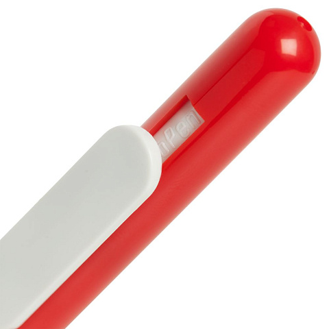 Ручка шариковая Swiper, красная с белым - рис 5.