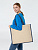 Холщовая сумка для покупок Bagari с синей отделкой - миниатюра - рис 7.