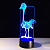 3D светильник Страус - миниатюра - рис 3.