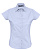 Рубашка женская с коротким рукавом Excess, голубая - миниатюра
