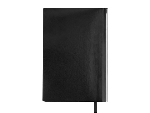 Блокнот А5 Scribe, гибкая обложка, 96 листов 80 гр/м2 , черный - рис 3.