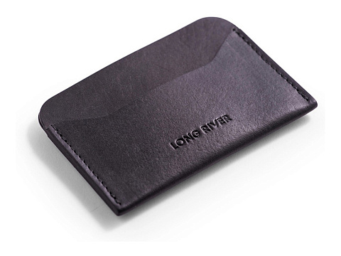 Подарочный набор Long River: картхолдер, ключница, черная коробка - рис 4.