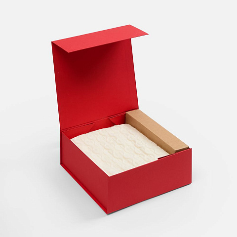 Коробка складная Quadra Fold, красная - рис 5.