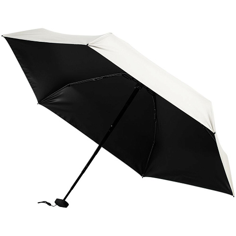 Зонт складной Sunway в сумочке, бежевый - рис 3.