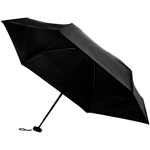 Зонт складной Color Action, в кейсе, черный - рис 3.