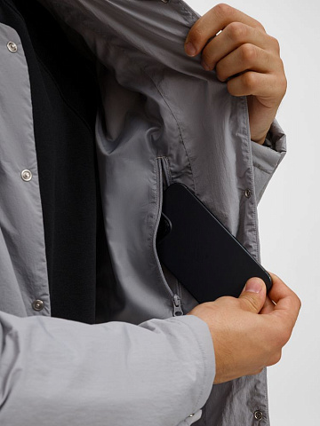 Куртка унисекс Veter, серая - рис 13.