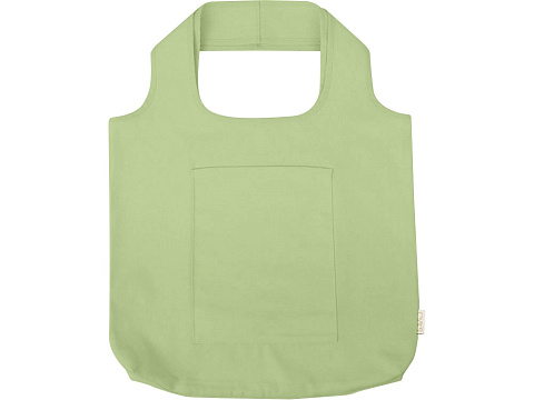 Сумка Revest из переработанного хлопка, зеленое яблоко - рис 3.