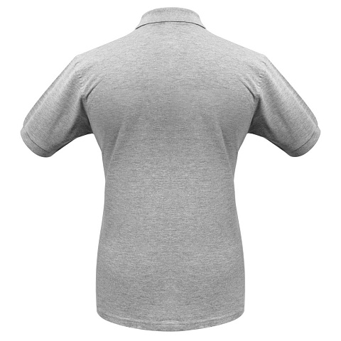 Рубашка поло Heavymill серый меланж - рис 3.