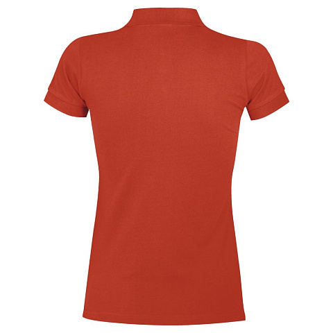 Рубашка поло женская Portland Women 200 оранжевая - рис 3.