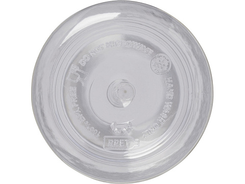 Illuminate бутылка для воды из переработанного PET-пластика, объемом 600 мл - Белый - рис 5.