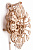 3D-пазл из дерева Wood Trick Настенные часы с маятником - миниатюра - рис 9.