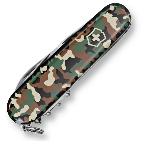 Офицерский нож Spartan 91, зеленый камуфляж - рис 3.
