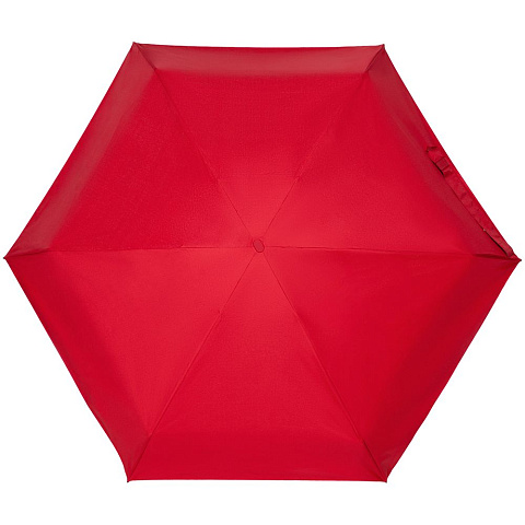 Складной зонт Color Action, в кейсе, красный - рис 5.