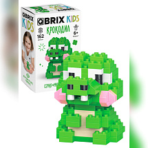 Конструктор KIDS серия "Мини-блоки" Крокодил