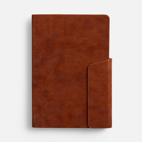 Ежедневник Leadmark, недатированный, коричневый - рис 2.