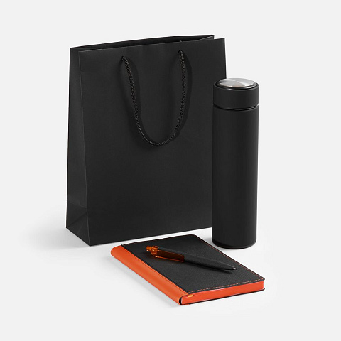 Набор Nice Twice Pack, черный с оранжевым - рис 2.