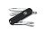 Нож-брелок VICTORINOX Classic SD Colors Dark Illusion, 58 мм, 7 функций, чёрный - миниатюра