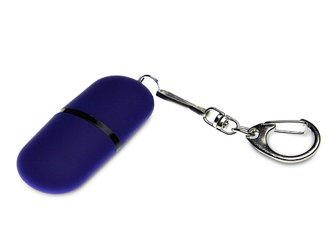 Флешка Goutte Soft-touch на 64 Гб, синий