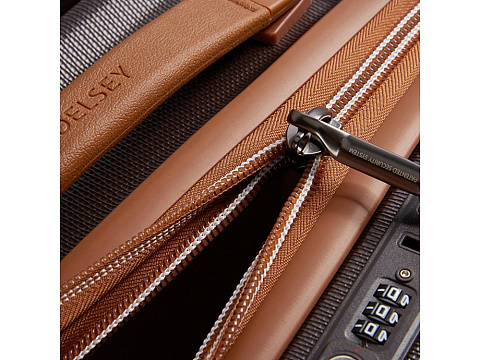 Чемодан 4-х колесный DELSEY, CHATELET AIR 2.0, 69,5л, коричневый - рис 4.
