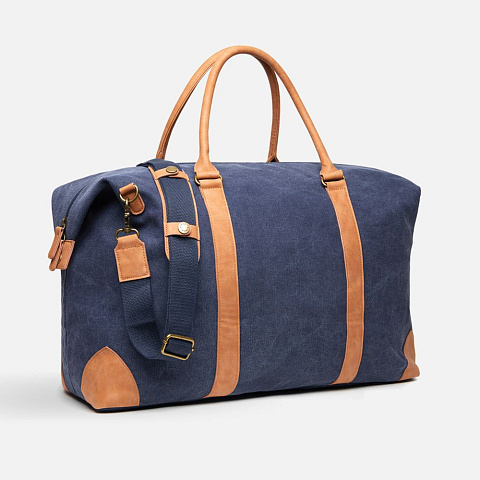 Дорожная сумка Bosler, синяя - рис 2.