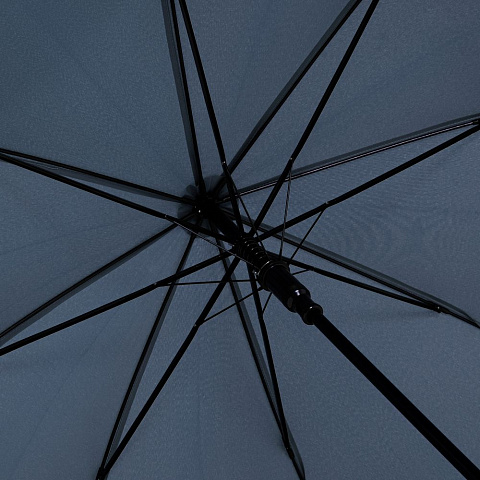 Зонт-трость OkoBrella, темно-синий - рис 5.
