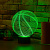 3D светильник Баскетбольный мяч - миниатюра - рис 3.