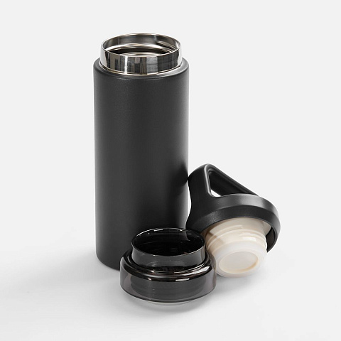 Термостакан Leval с ситечком, черный - рис 3.