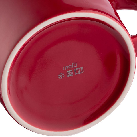 Кружка Valotti Medio, красная - рис 4.