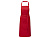 Фартук Andrea плотностью 240 г/м² с регулируемой завязкой на шее - Красный - миниатюра