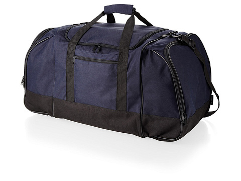 Сумка дорожная Nevada, темно-синий/черный - рис 2.